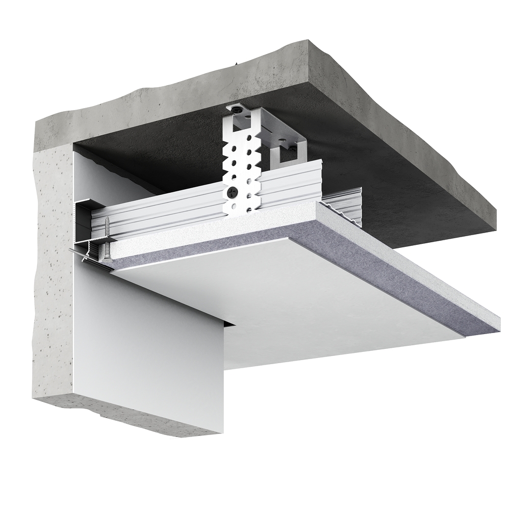 Профиль алюминиевый теневой Decaro D005.2A Black Черный 2000×30×44 Профиль алюминиевый теневой Decaro D005.2A Black Черный 2000×30×44